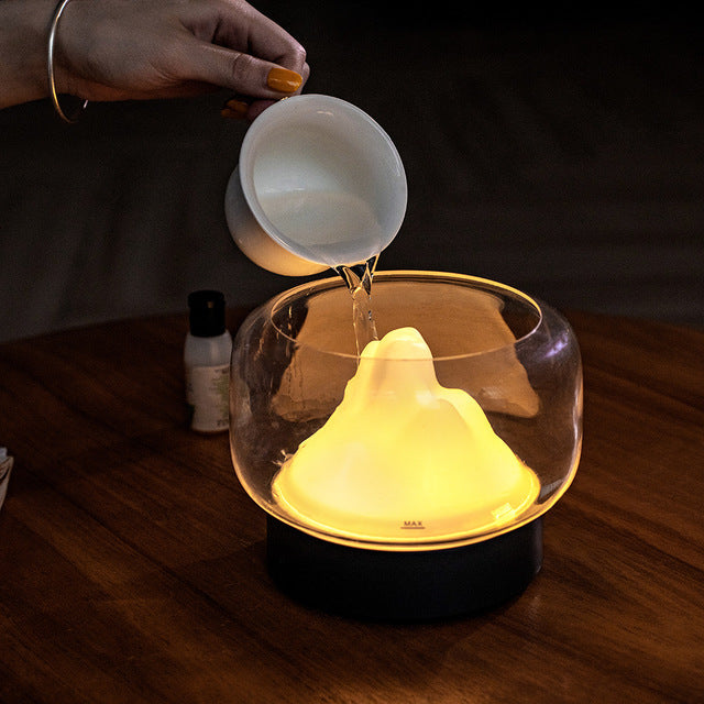 APPRO Mountain View Ultrasonic Essential Oil Diffuser for Aromatherapy