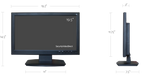 19.5 inch Professional Security Monitor, 3D Comb Filter, 1080P