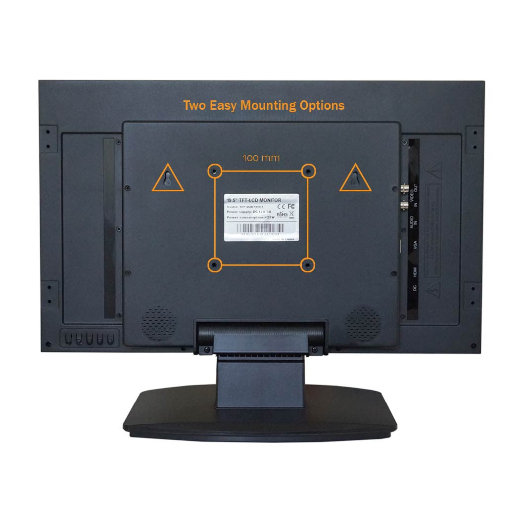 19.5 inch Professional Security Monitor, 3D Comb Filter, 1080P