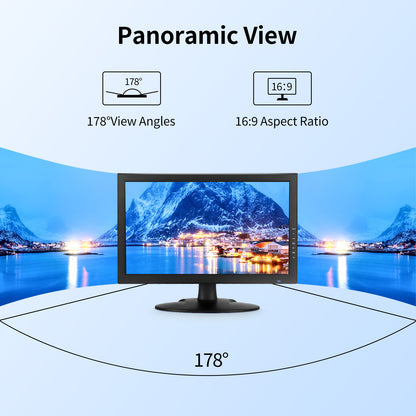 SVD 18.5" Professional Security Monitor – BNC, HDMI & VGA