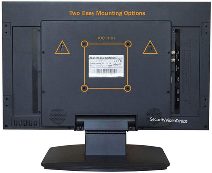 SVD 21.5 inch security monitor BNC HDMI and surveillance system connection image