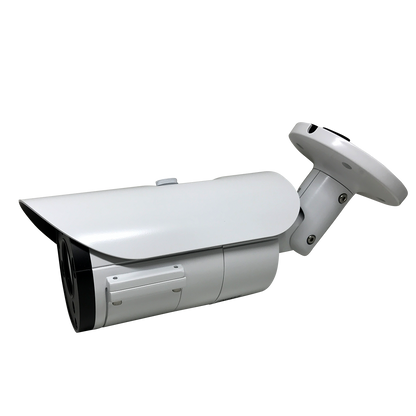 1080P Security Bullet Camera with Metal Housing and Great Night Vision, white/black
