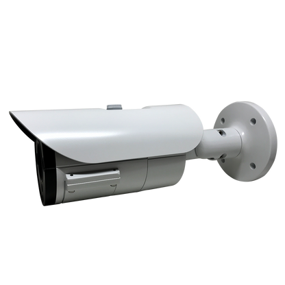 1080P Security Bullet Camera with Metal Housing and Great Night Vision, white/black