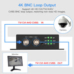 4K BNC TO FHD HDMI CONVERTER CONVERT HD TVI/ CVI/ AHD ANALOG VIDEO SIGNAL TO HDMI