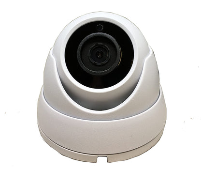 SVD 5 Megapixel 4in1 TVI/AHD/CVI/CVBS 3.6mm Fixed Lens Surveillance Dome Camera DWDR OSD menu IR Cut in/Outdoor for CCTV DVR Home Office Security (White) (1 Pack)