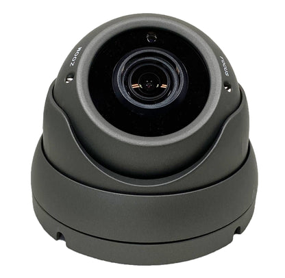 HD-TVI 1080P Full HD, Night Vision, Indoor/Outdoor, 2.8-12mm Vari-Focal Turret Camera, 4 in 1 All Compatible(CVBS/TVI/AHD/CVI) Video Output, Black