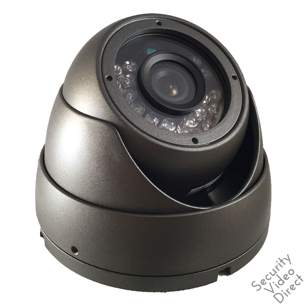 HD-TVI IR Mini Dome Security Camera 1080P, 2.8mm Fixed Lense, 65' IR Outdoor Black