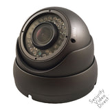 1000TVL SONY 1.4MP CMOS Dome CCTV security camera, 2.8-12mm Varifocal Lens, 100ft IR Range, Black