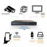 STD8704 4-Channel Professional Surveillance Digital Video Recorder HD-TVI H.264 DVR