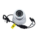 HD-TVI IR Mini Dome Security Camera 1080P, 3.6mm Fixed Lense, 65' IR Outdoor White