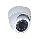 HD-TVI IR Mini Dome Security Camera 1080P, 2.8mm Fixed Lense, 65' IR Outdoor White